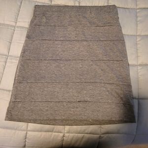 Gray skirt